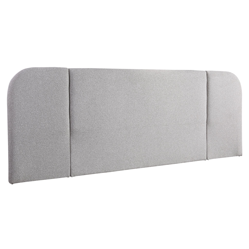 Showcasing Misavana Queen Bedhead - Clay Grey BH10505-YO Bedhead by Calibre Furniturs