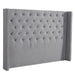 Showcasing Nolera Queen Bedhead - Storm Grey BH8821-YO Bedhead by Calibre Furniturs