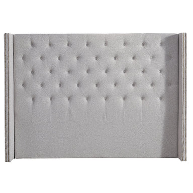 Showcasing Dimilo Queen Bedhead - Clay Grey BH8820-YO Bedhead by Calibre Furniturs