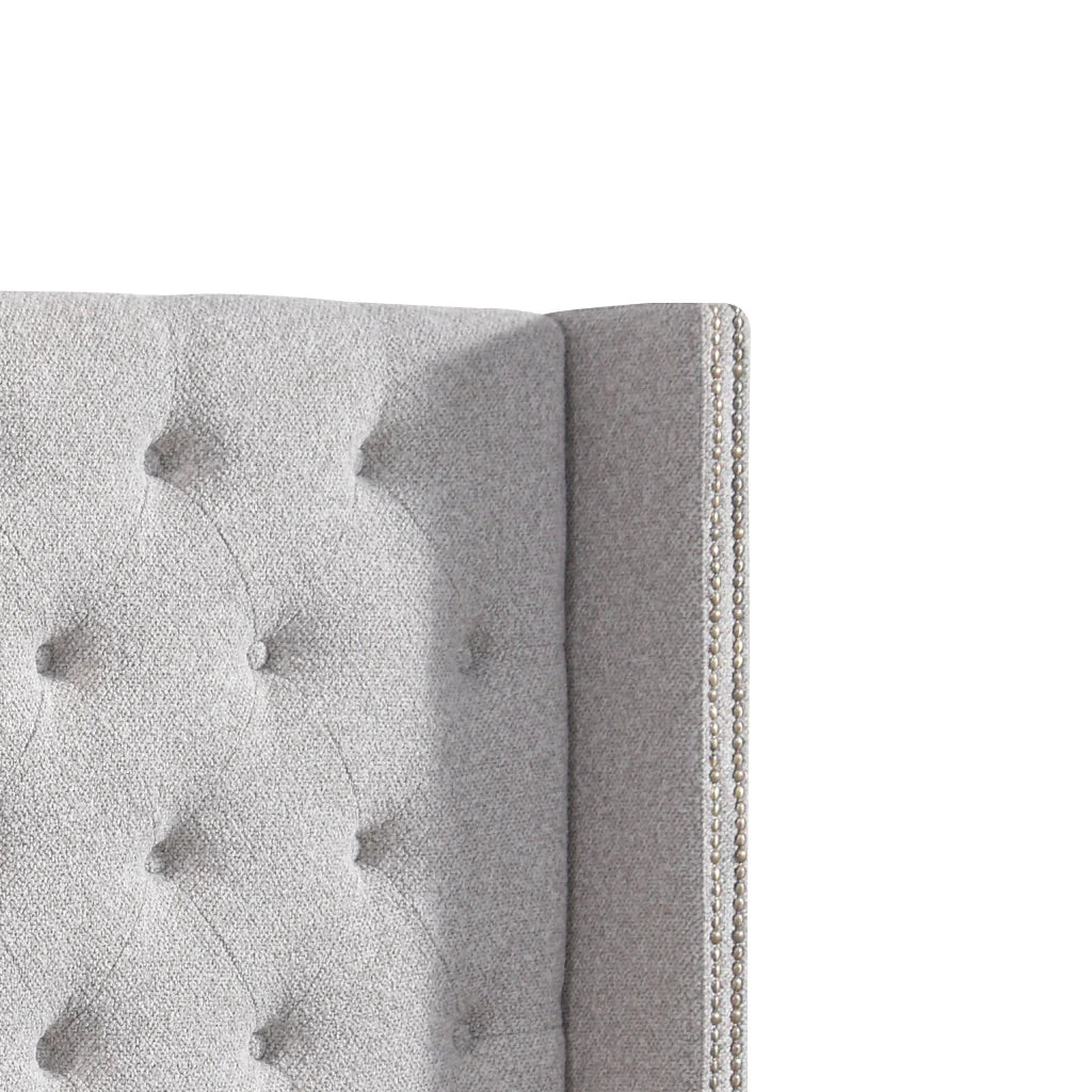 Dimilo Queen Bedhead - Clay Grey