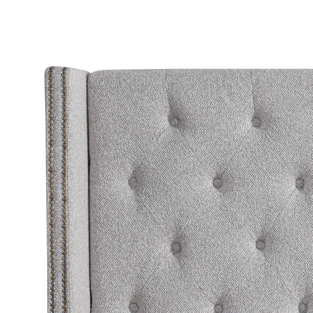 Dimilo Queen Bedhead - Clay Grey