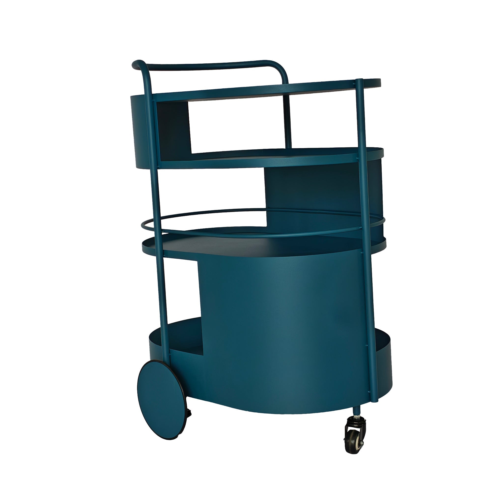 63cm Bar Cart - Navy Blue - image 5