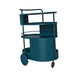 Showcasing Katalora 63cm Bar Cart - Navy Blue BR12063-BC  by Calibre Furniturs