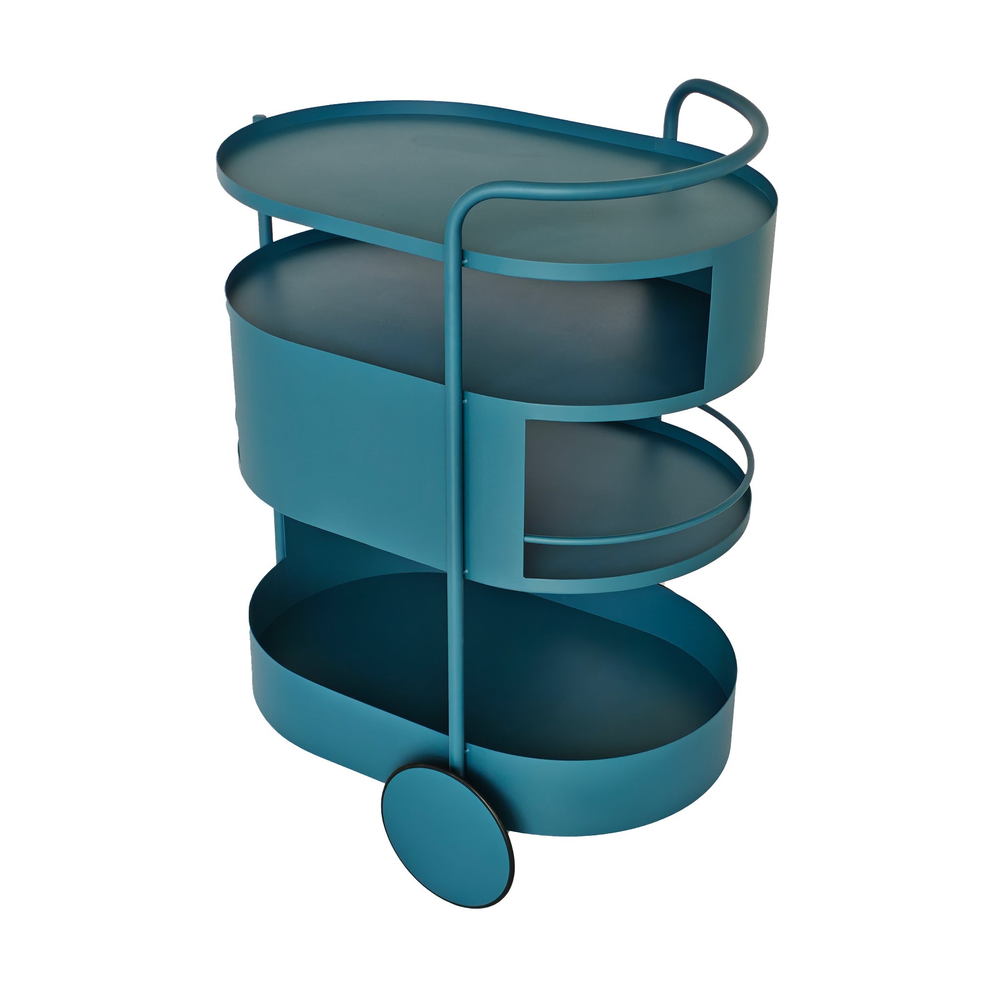 63cm Bar Cart - Navy Blue - image 2