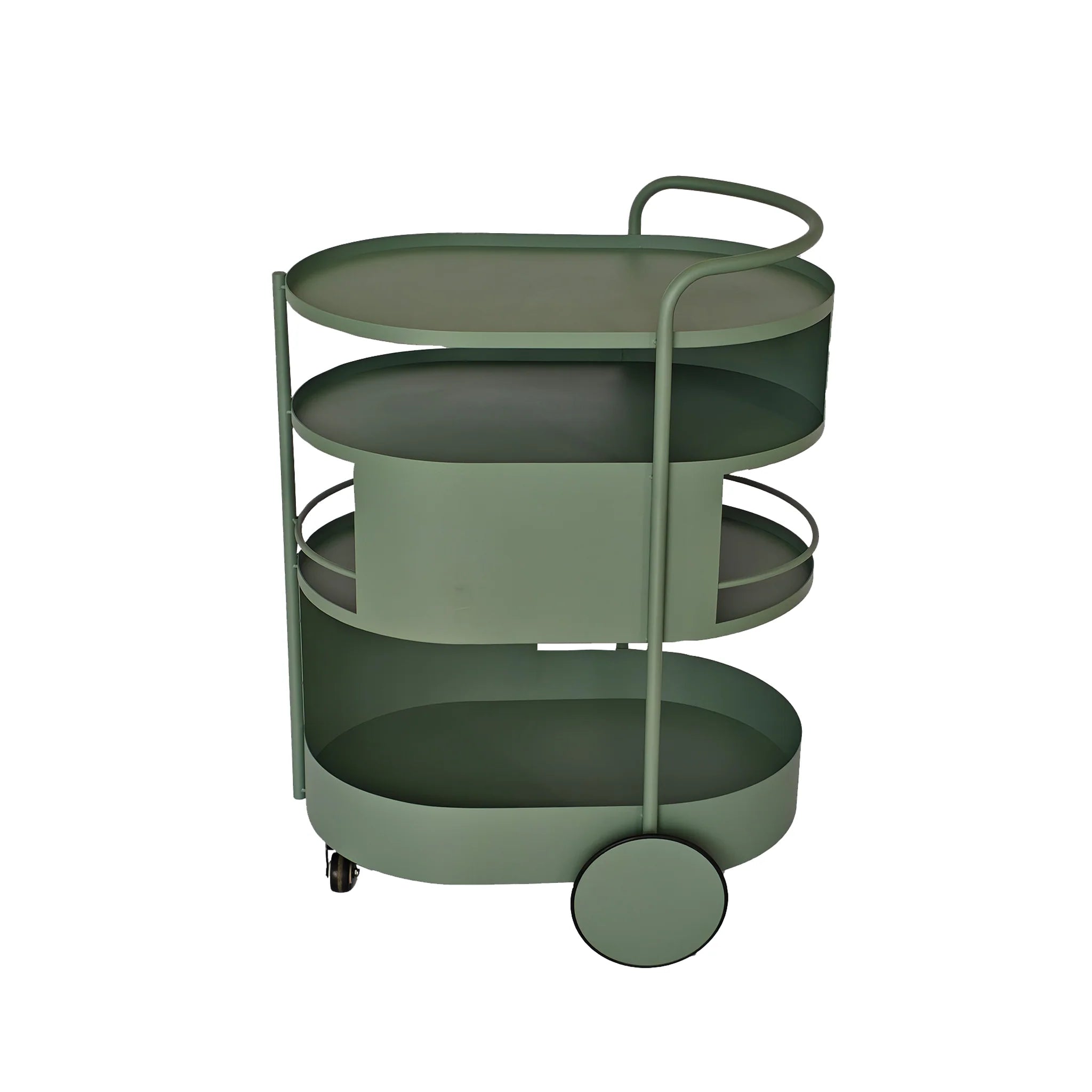 Decasa 63cm Bar Cart - Sage Green