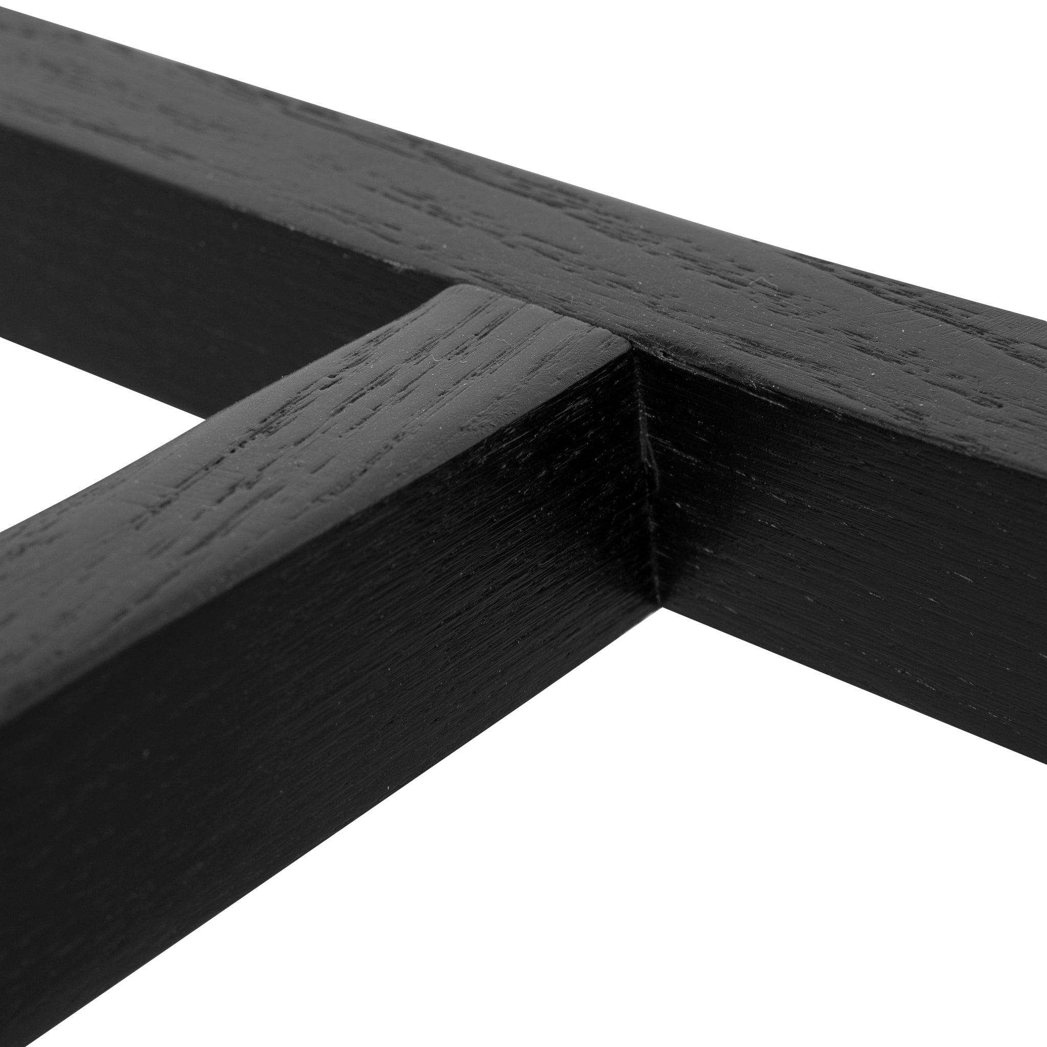 Davis Black Bar Stool - Grey Seat