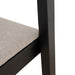 Black Bar Stool - Grey Seat - image 7
