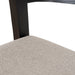 Black Bar Stool - Grey Seat - image 8