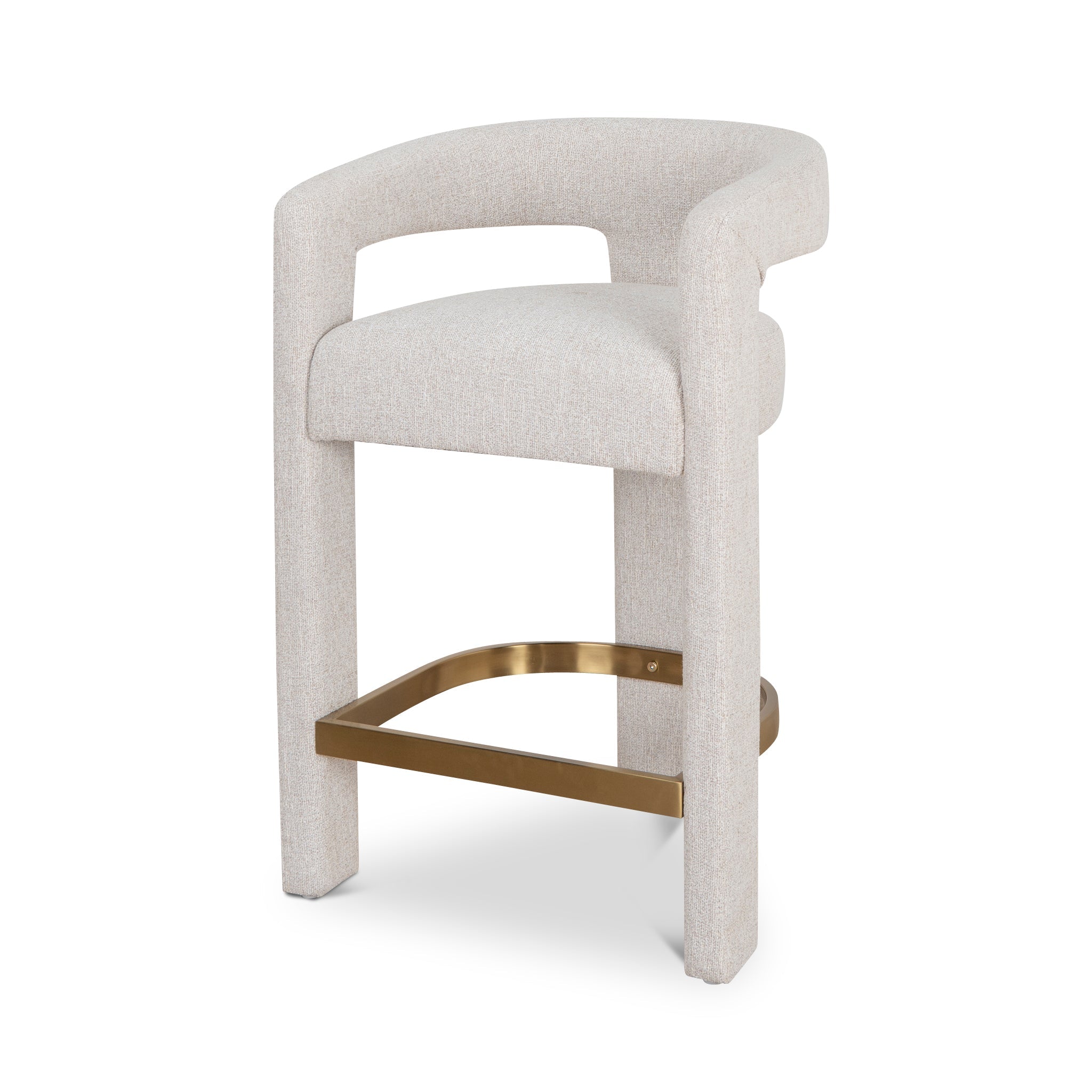 65cm Bar Stool - Coastal Beige