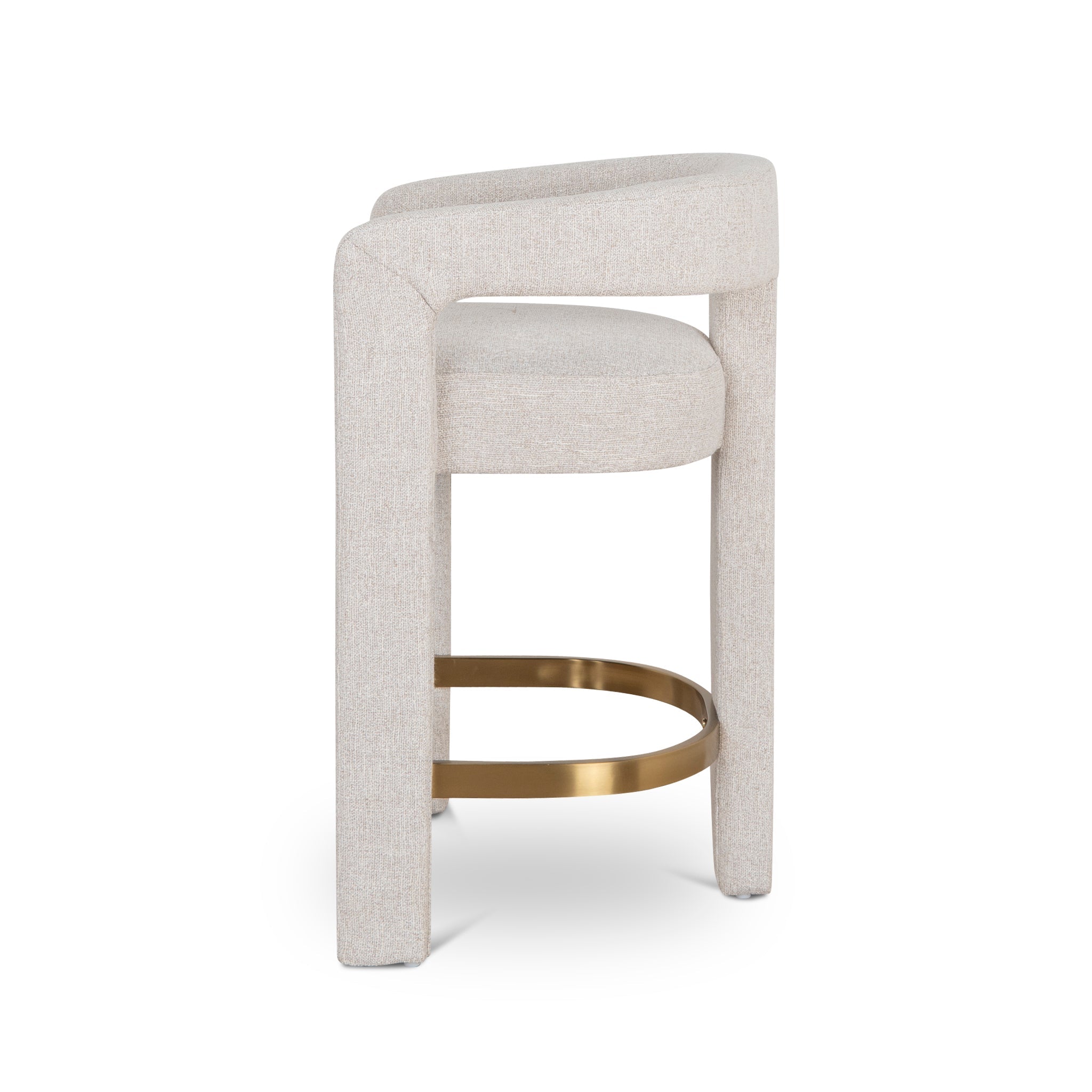 65cm Bar Stool - Coastal Beige