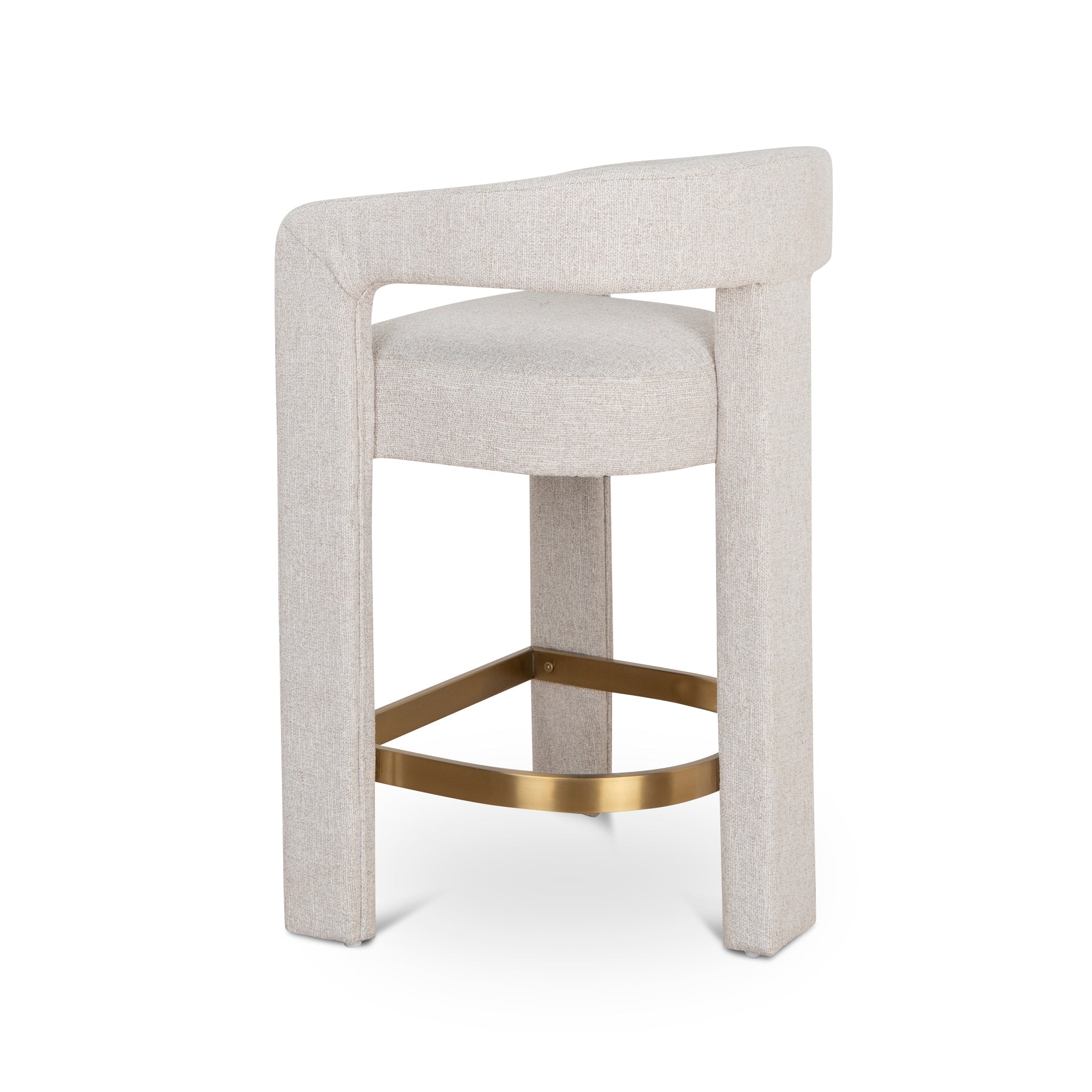 65cm Bar Stool - Coastal Beige