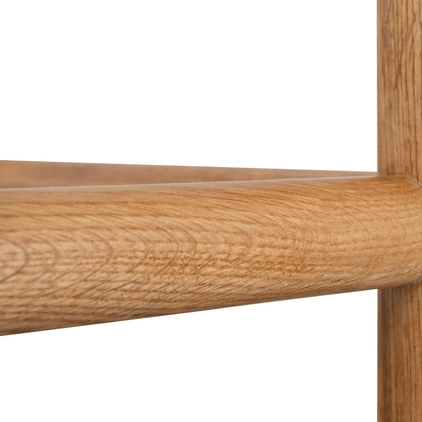 66cm Natural Bar Stool - Clay Grey