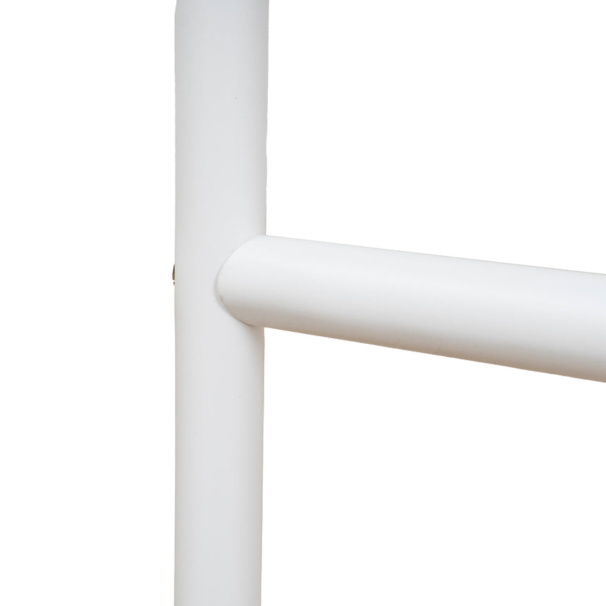 White Bar Stool - Clay Grey (Set of 2)