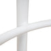 65cm White Bar Stool - Clay Grey (Set of 2) - image 9