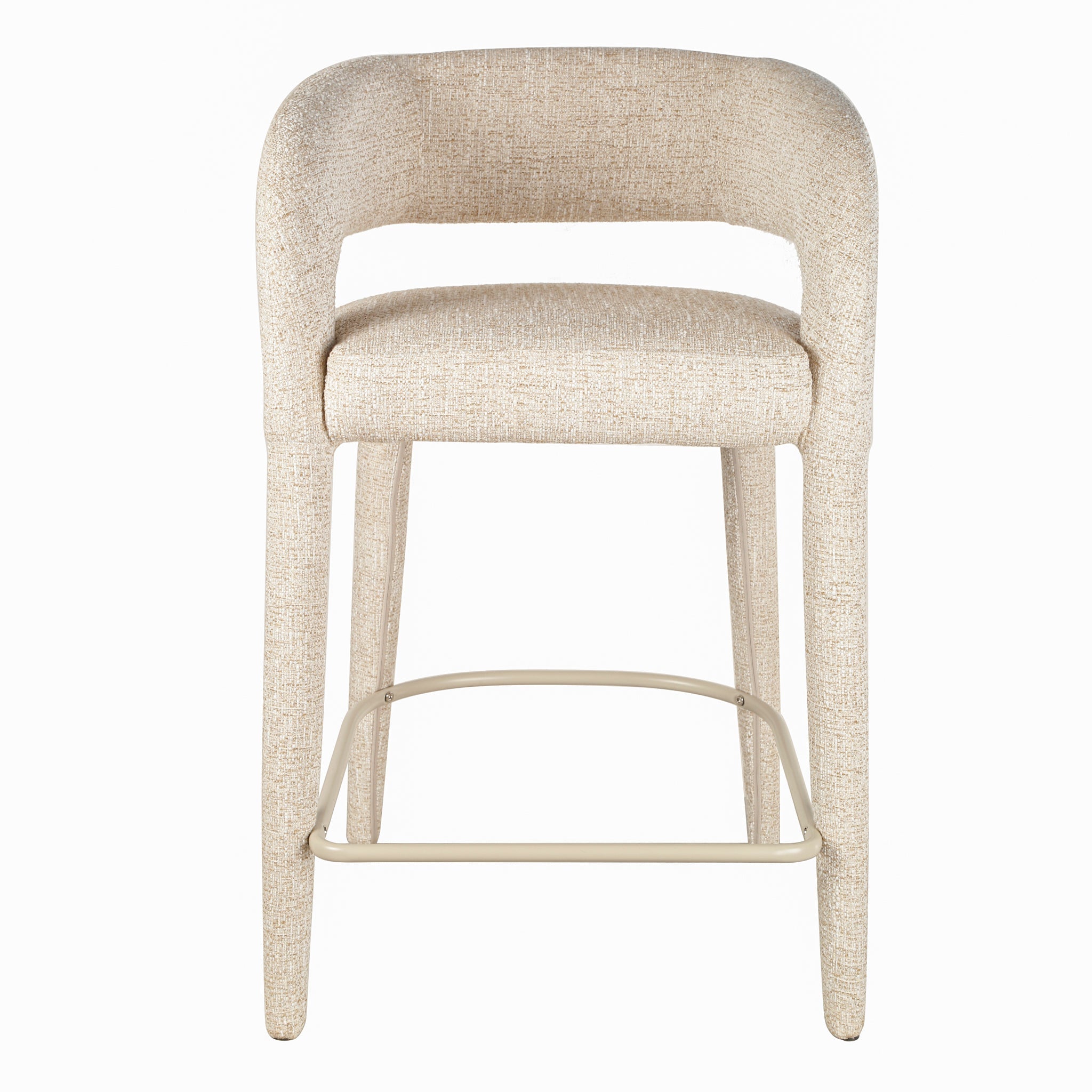 65cm Bar Stool - Pale Beige - image 3