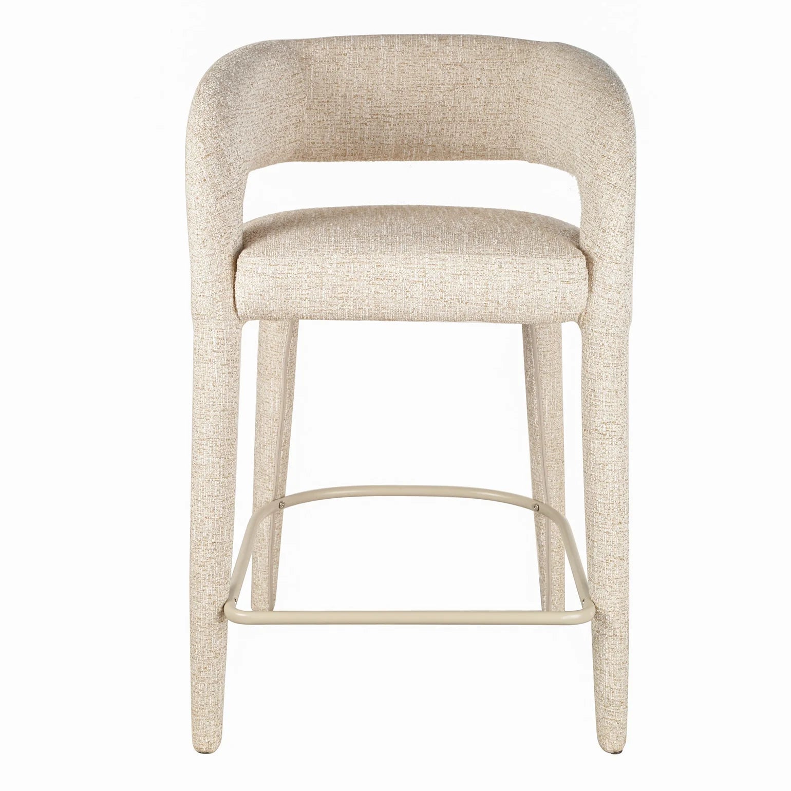 65cm Bar Stool - Pale Beige