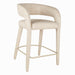 65cm Bar Stool - Pale Beige