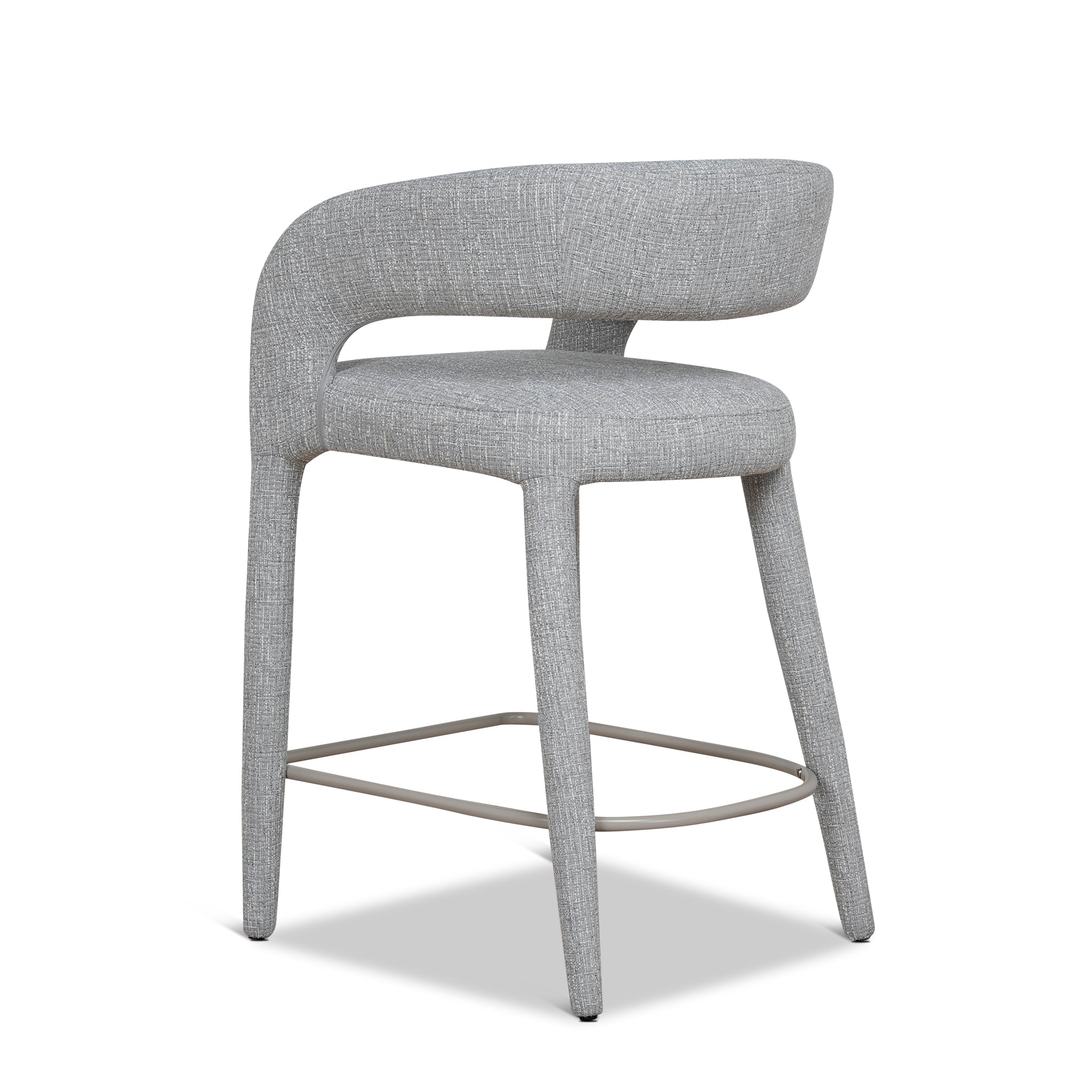 CBS10334-CI 65cm Bar Stool - Chrome Grey