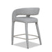 65cm Bar Stool - Chrome Grey - image 4