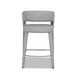 65cm Bar Stool - Chrome Grey - image 5