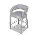 65cm Bar Stool - Chrome Grey - image 6