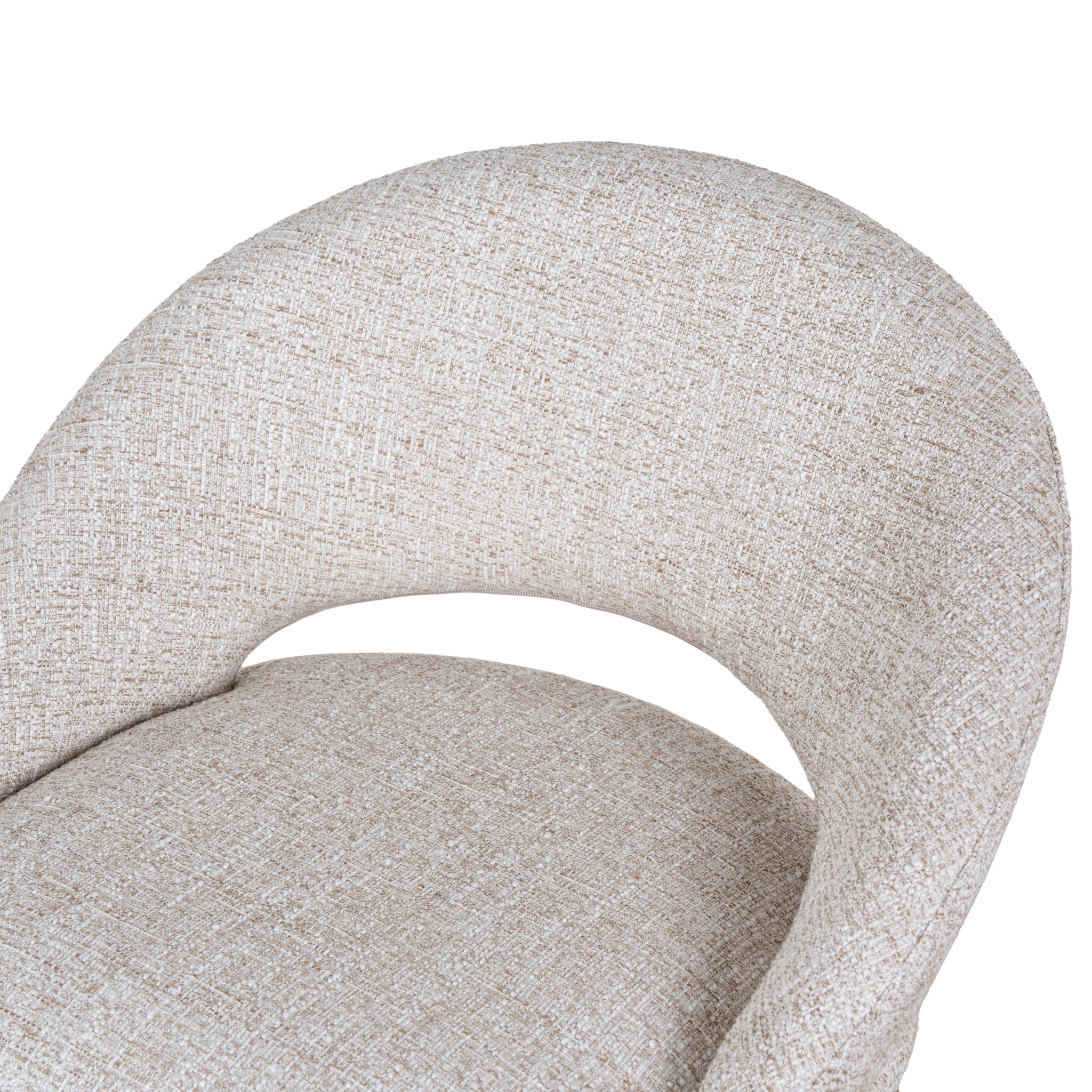 White Bar Stool - Pale Beige (Set of 2) - image 7