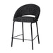 Black Bar Stool - Field Charcoal (Set of 2) - image 2