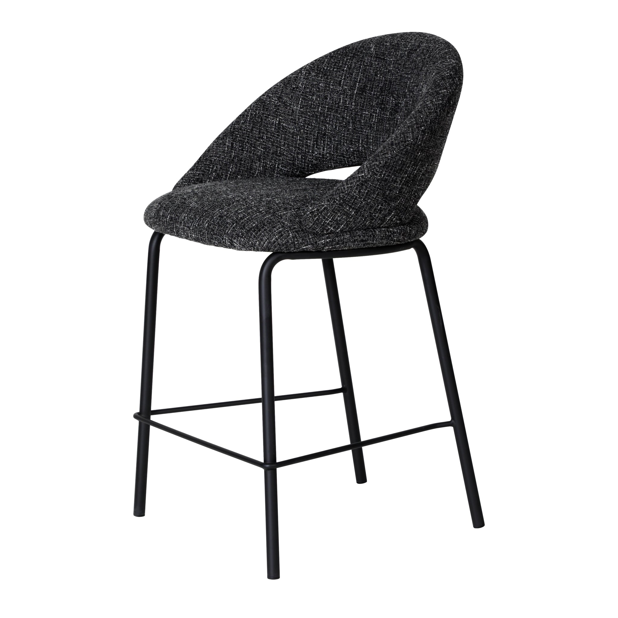 Black Bar Stool - Field Charcoal (Set of 2) - image 4