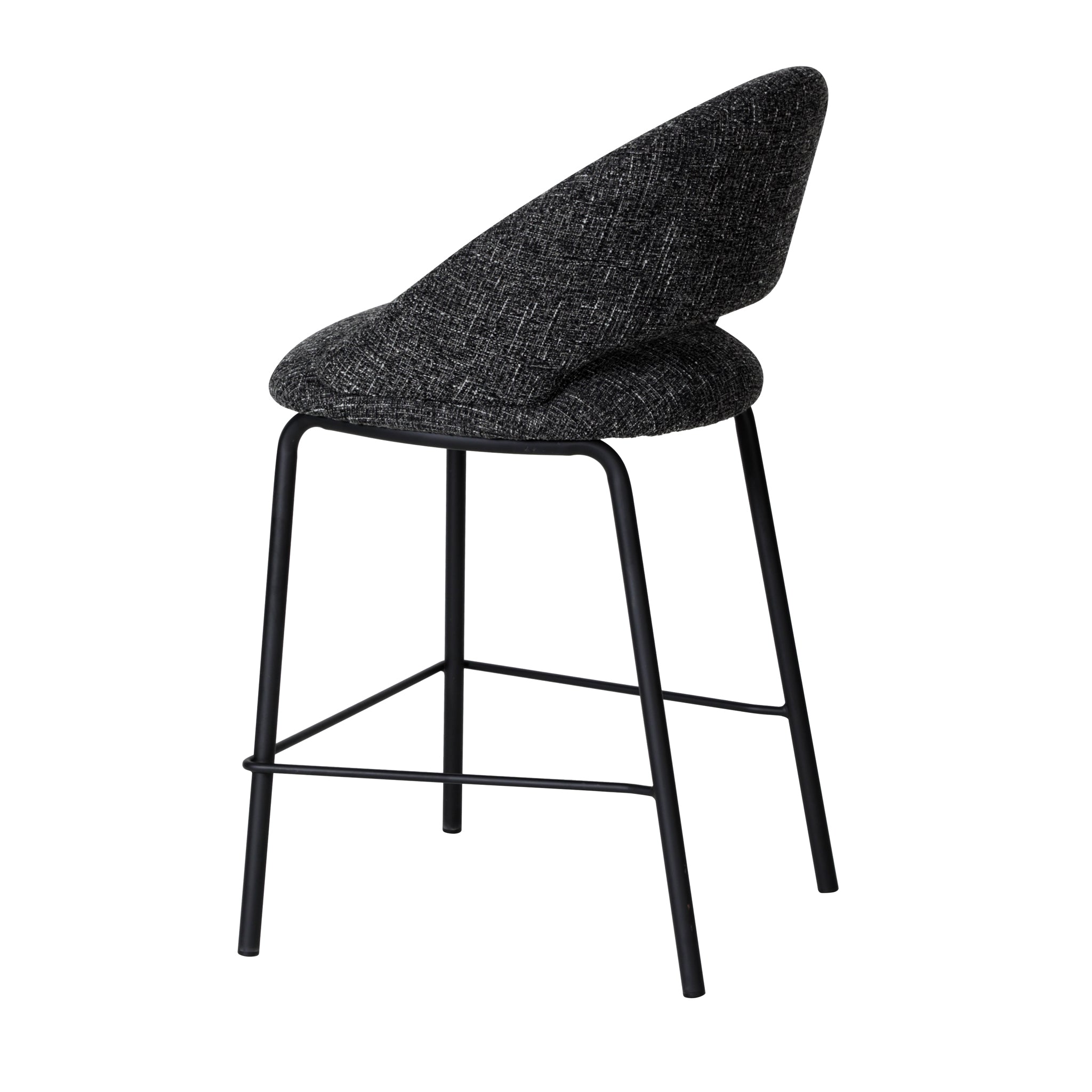 Black Bar Stool - Field Charcoal (Set of 2) - image 6
