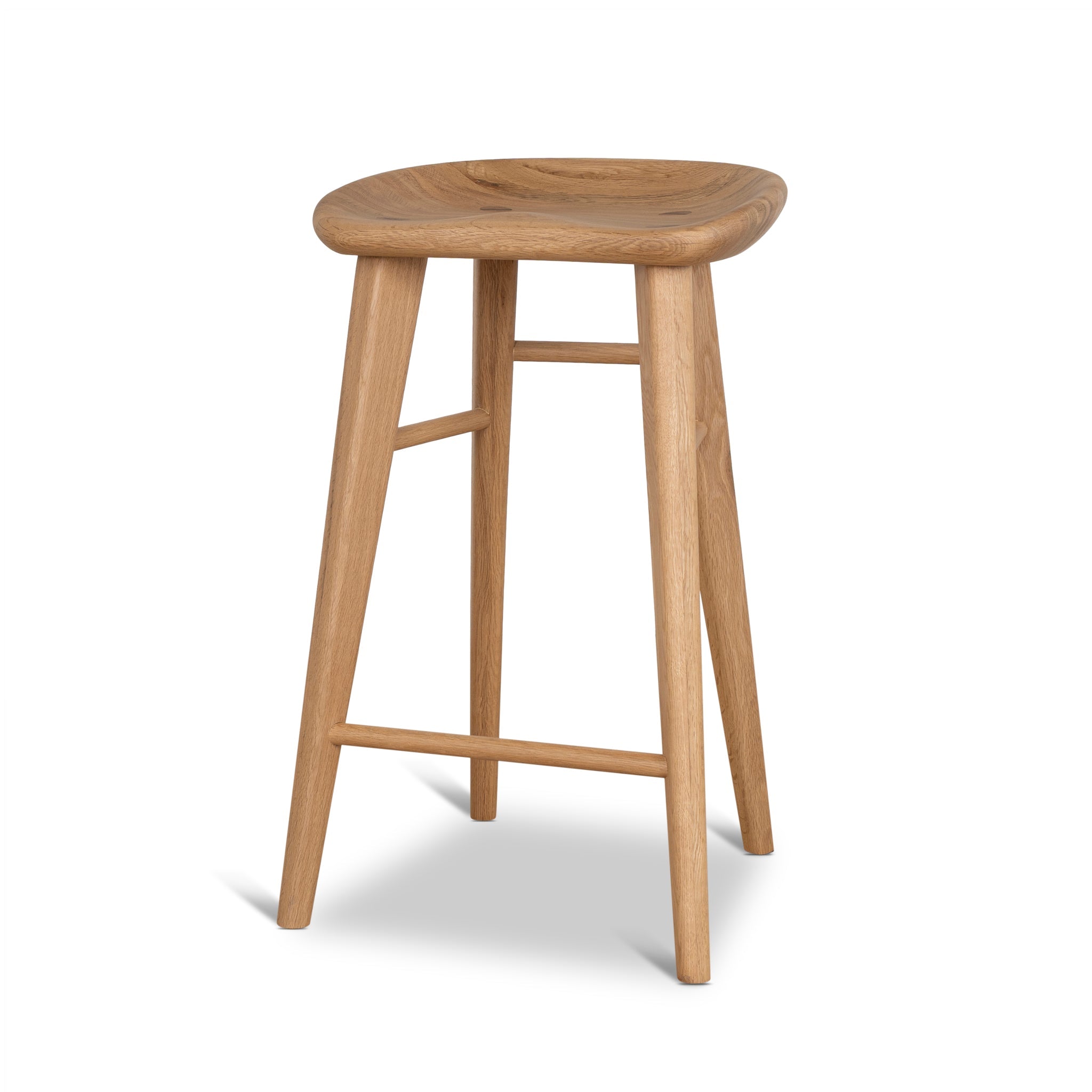CBS10356-OW 67.5cm Bar Stool - Natural