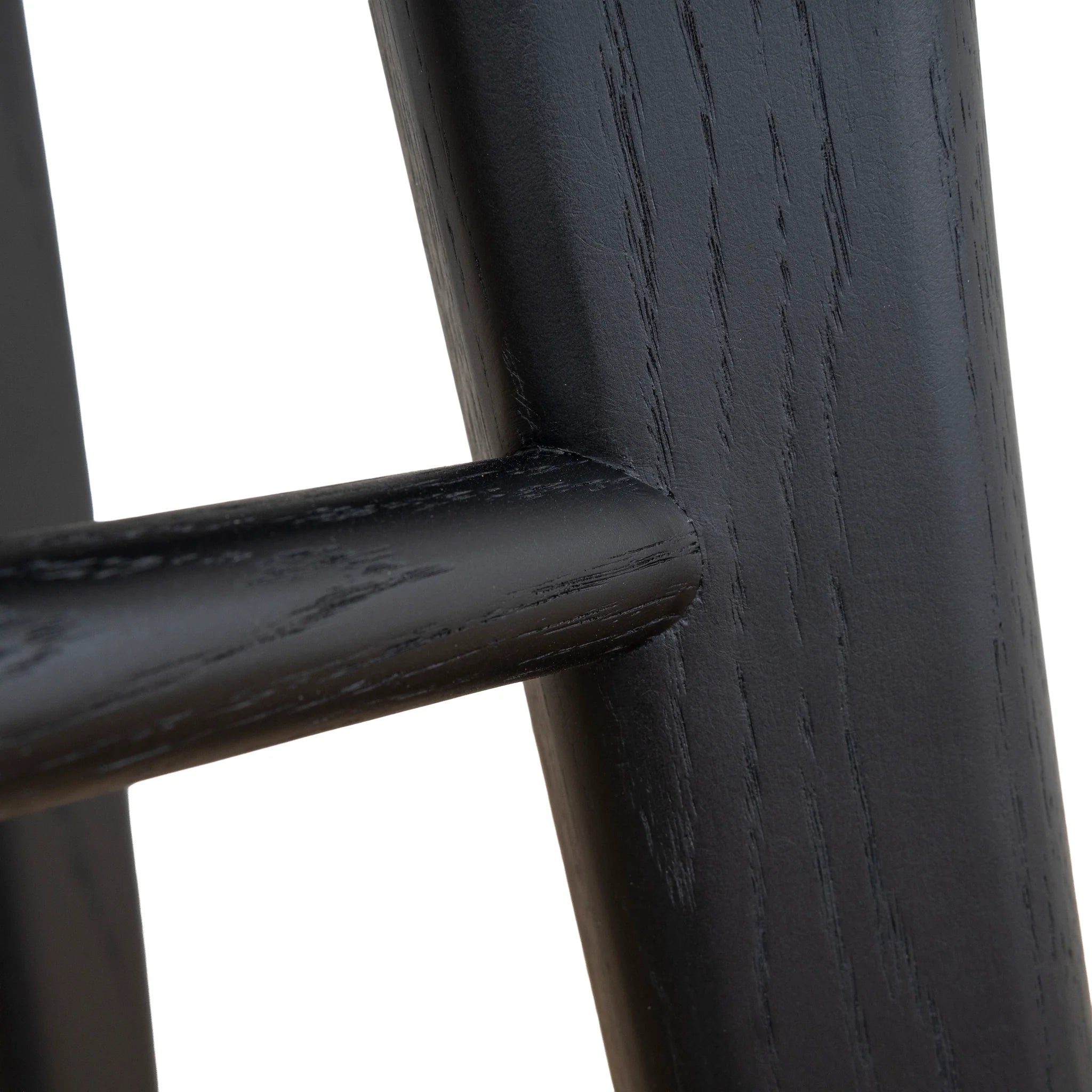 Bilera 65cm Bar Stool - Full Black