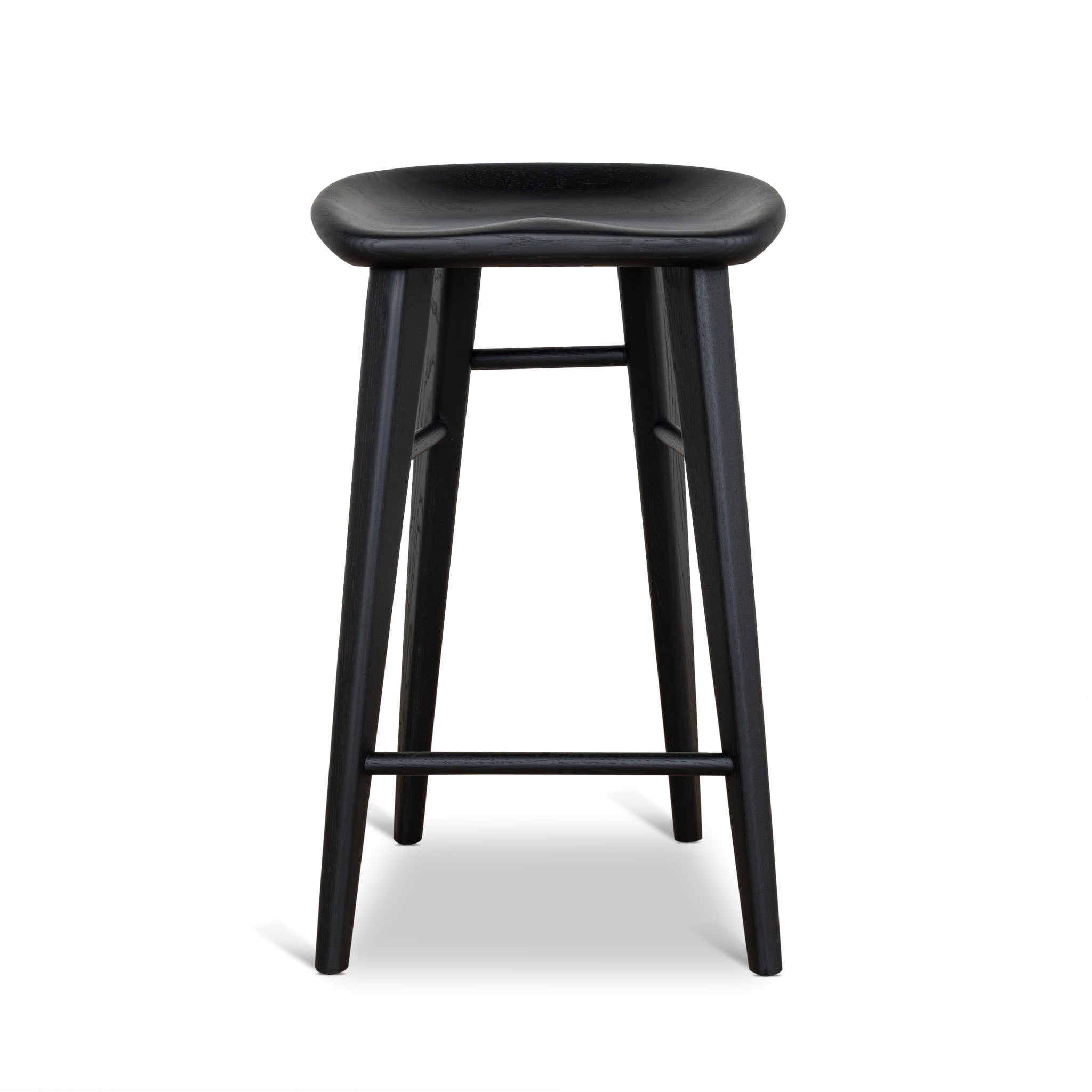 CBS10357-OW 67.5cm Bar Stool - Full Black