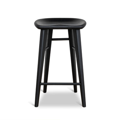 Showcasing Bilera 65cm Bar Stool - Full Black BS10357-OW Bar Stool by Calibre Furniturs