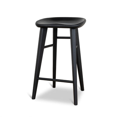 Showcasing Bilera 65cm Bar Stool - Full Black BS10357-OW Bar Stool by Calibre Furniturs