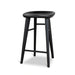 Showcasing Bilera 65cm Bar Stool - Full Black BS10357-OW Bar Stool by Calibre Furniturs