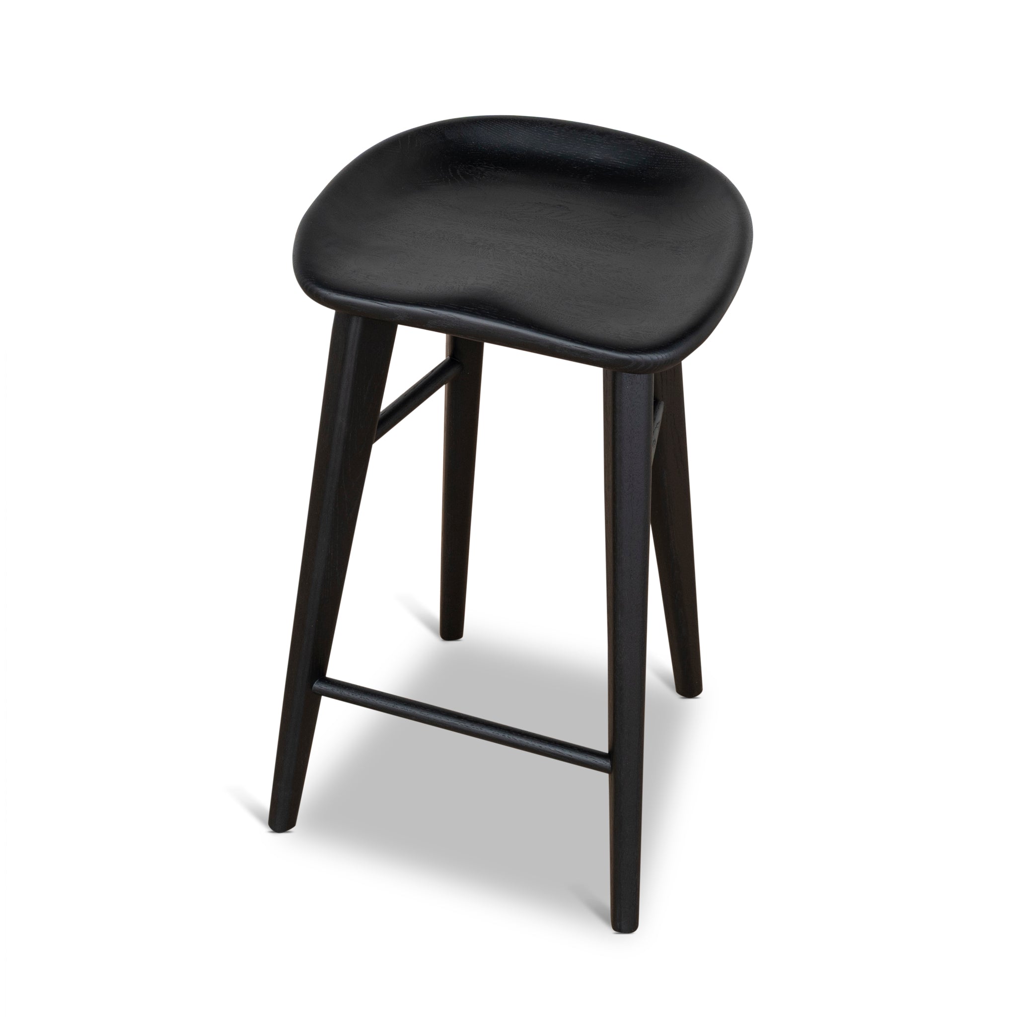 CBS10357-OW 67.5cm Bar Stool - Full Black