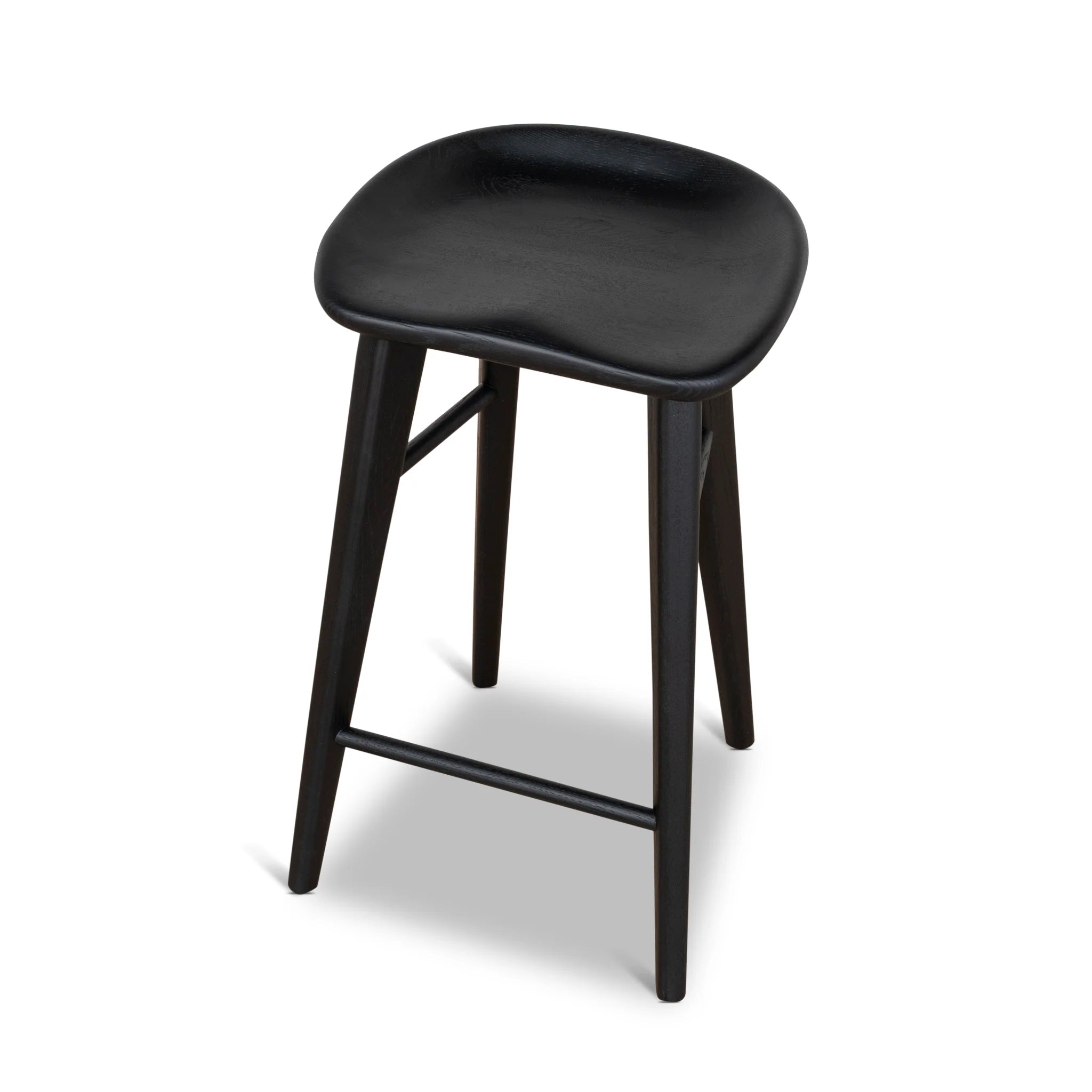 Showcasing Bilera 65cm Bar Stool - Full Black BS10357-OW Bar Stool by Calibre Furniturs