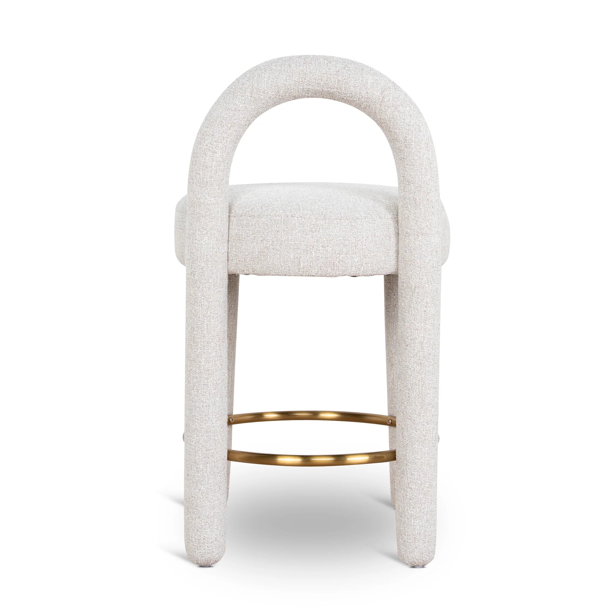 Showcasing Bevera 65cm Bar Stool - Coastal Beige BS10431-MY Bar Stool by Calibre Furniturs