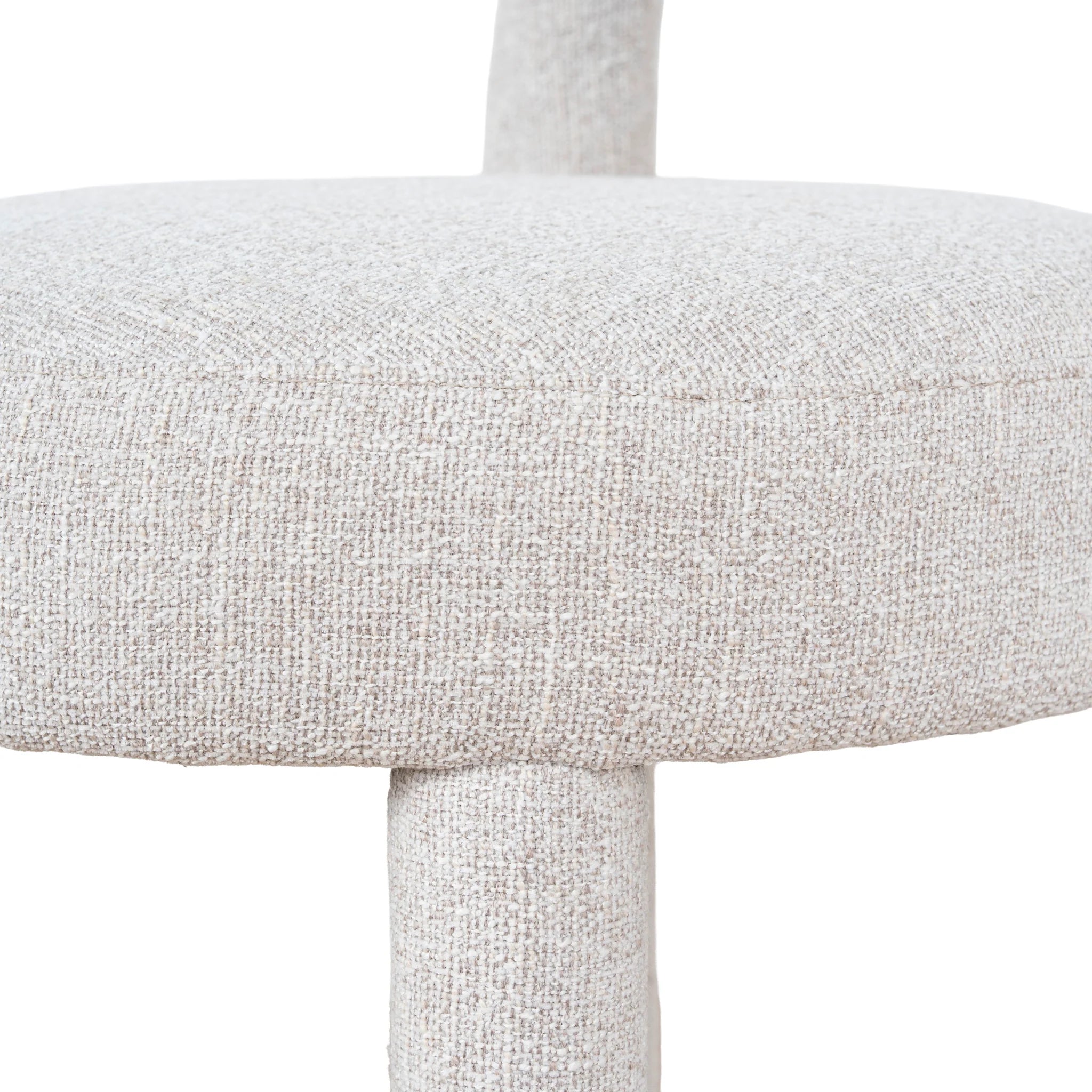 Bevera 65cm Bar Stool - Coastal Beige