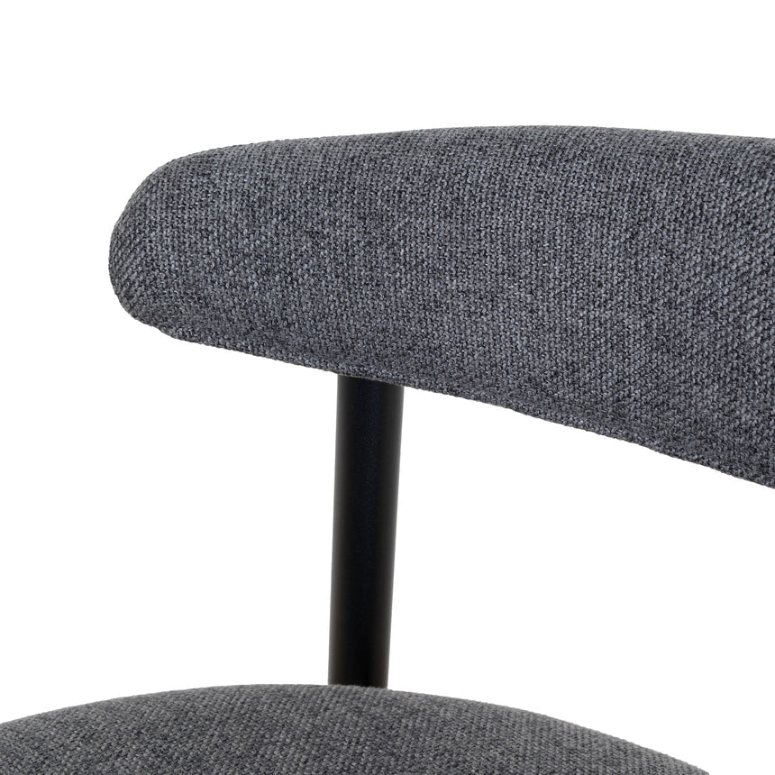 65cm Bar Stool - Slate Charcoal (Set of 2)