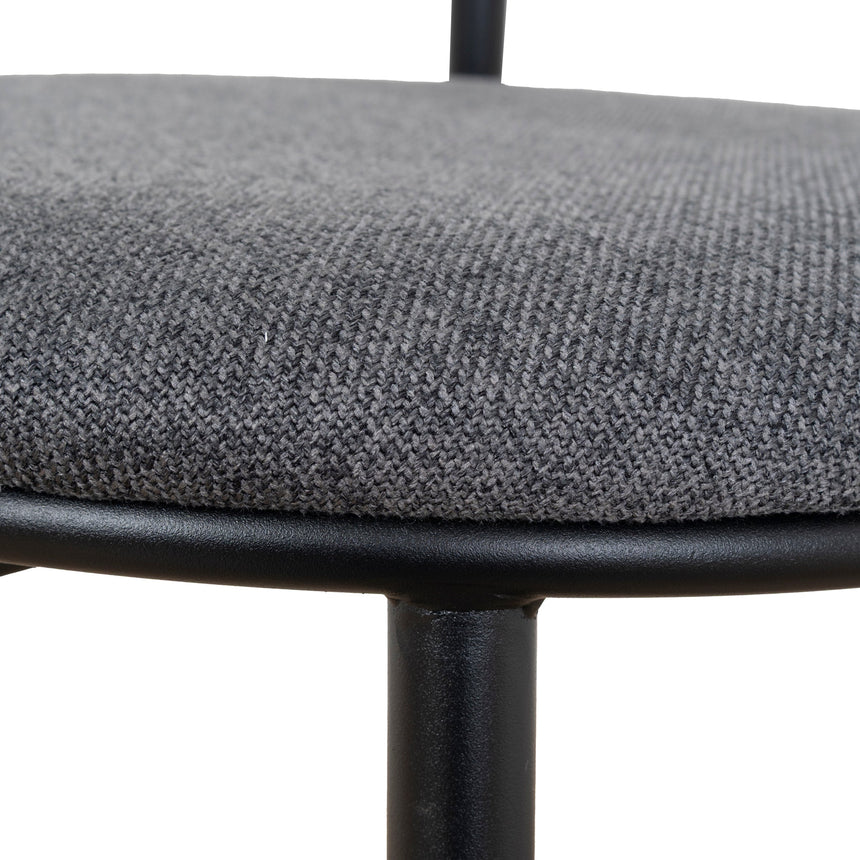 65cm Bar Stool - Slate Charcoal (Set of 2)