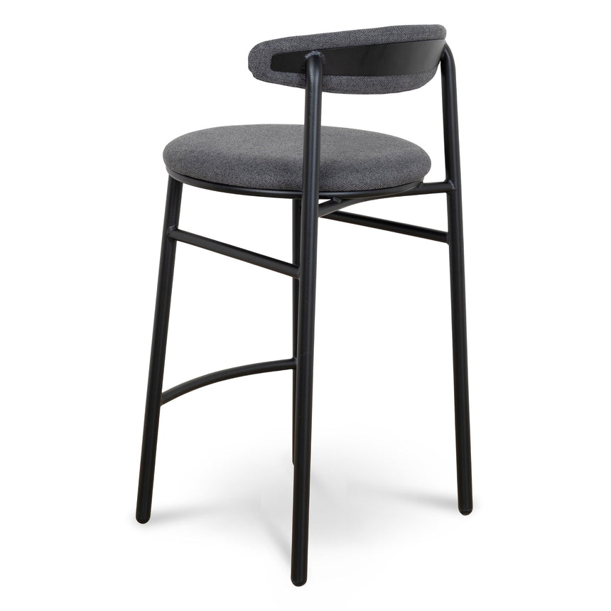 65cm Bar Stool - Slate Charcoal (Set of 2)