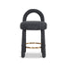 Showcasing Vapamila 65cm Bar Stool - Field Charcoal BS10495-MY Bar Stool by Calibre Furniturs