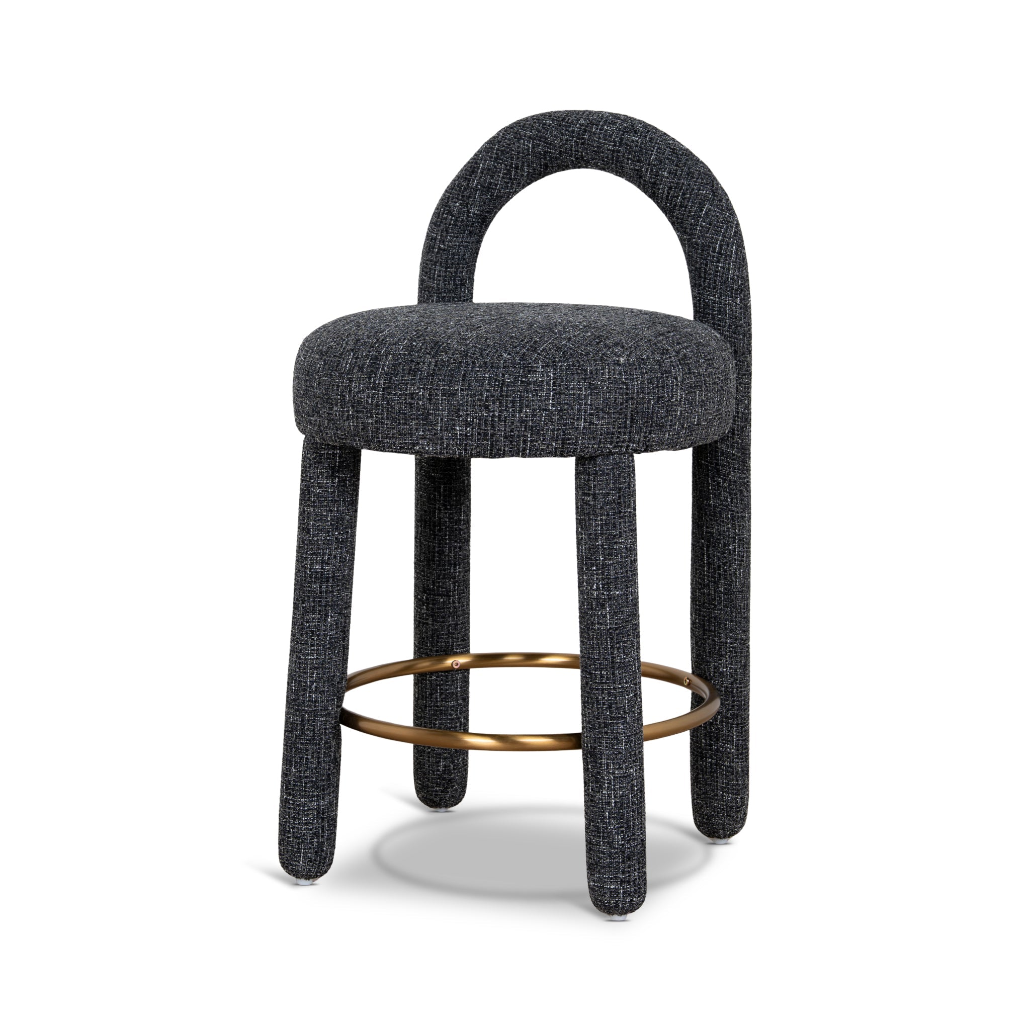 65cm Bar Stool - Field Charcoal