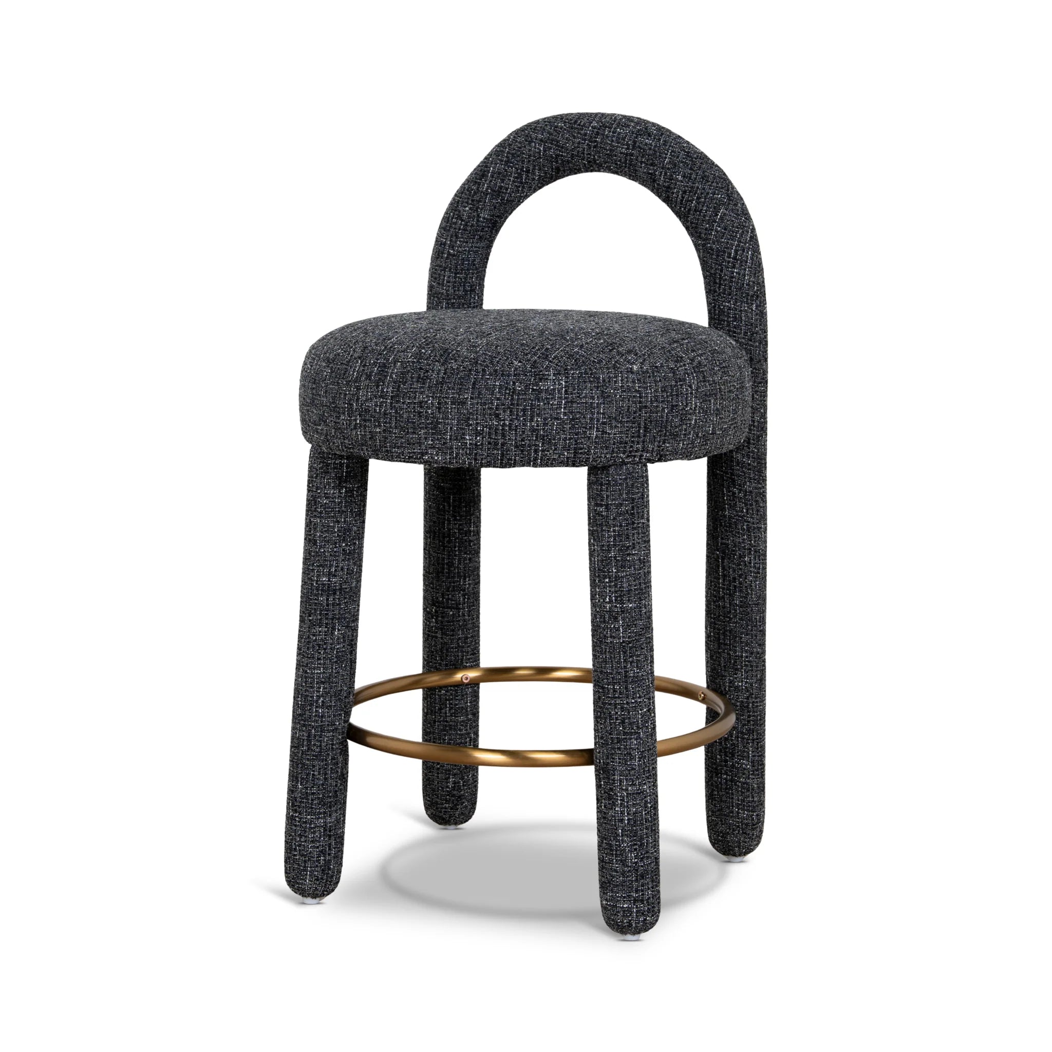 Showcasing Vapamila 65cm Bar Stool - Field Charcoal BS10495-MY Bar Stool by Calibre Furniturs