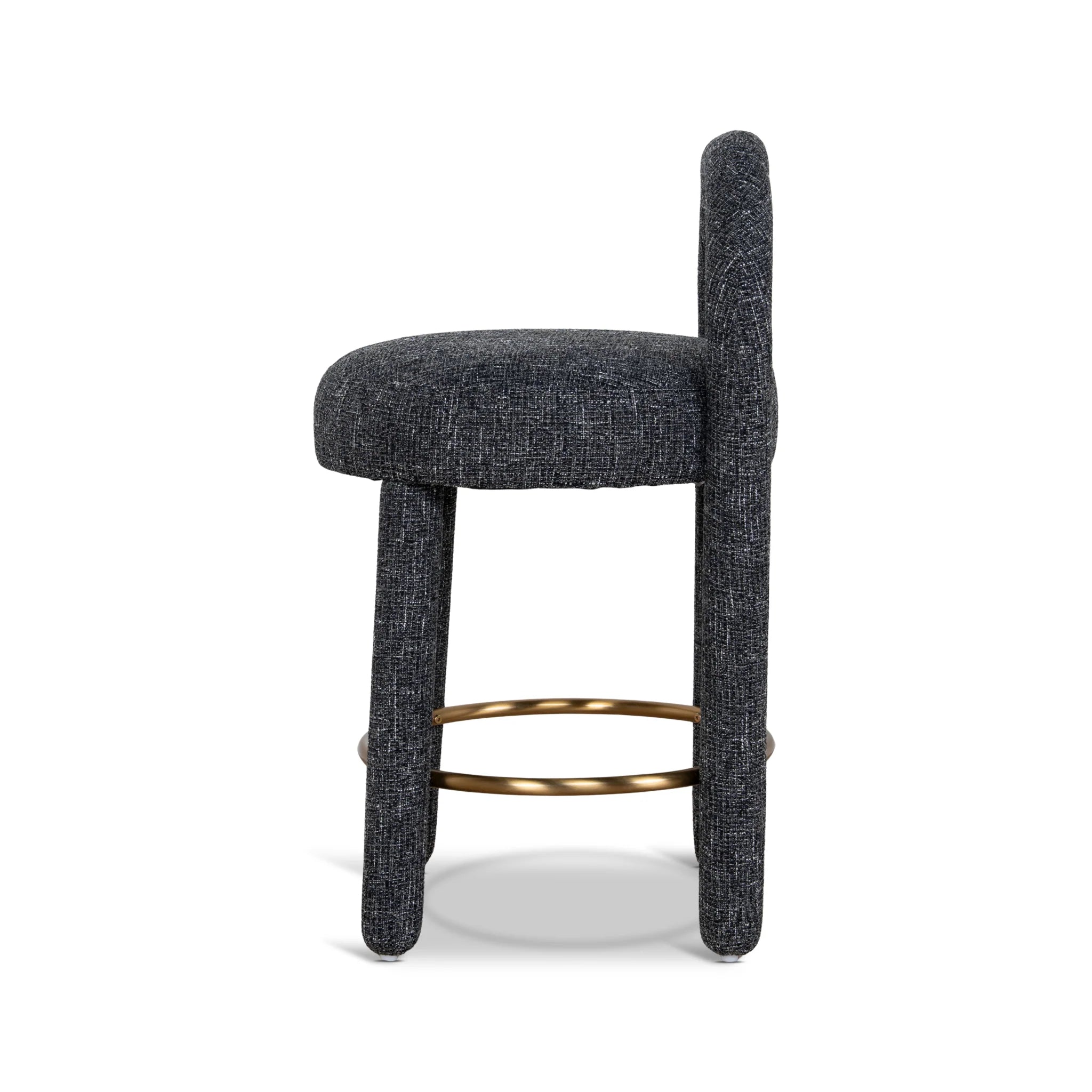 Showcasing Vapamila 65cm Bar Stool - Field Charcoal BS10495-MY Bar Stool by Calibre Furniturs