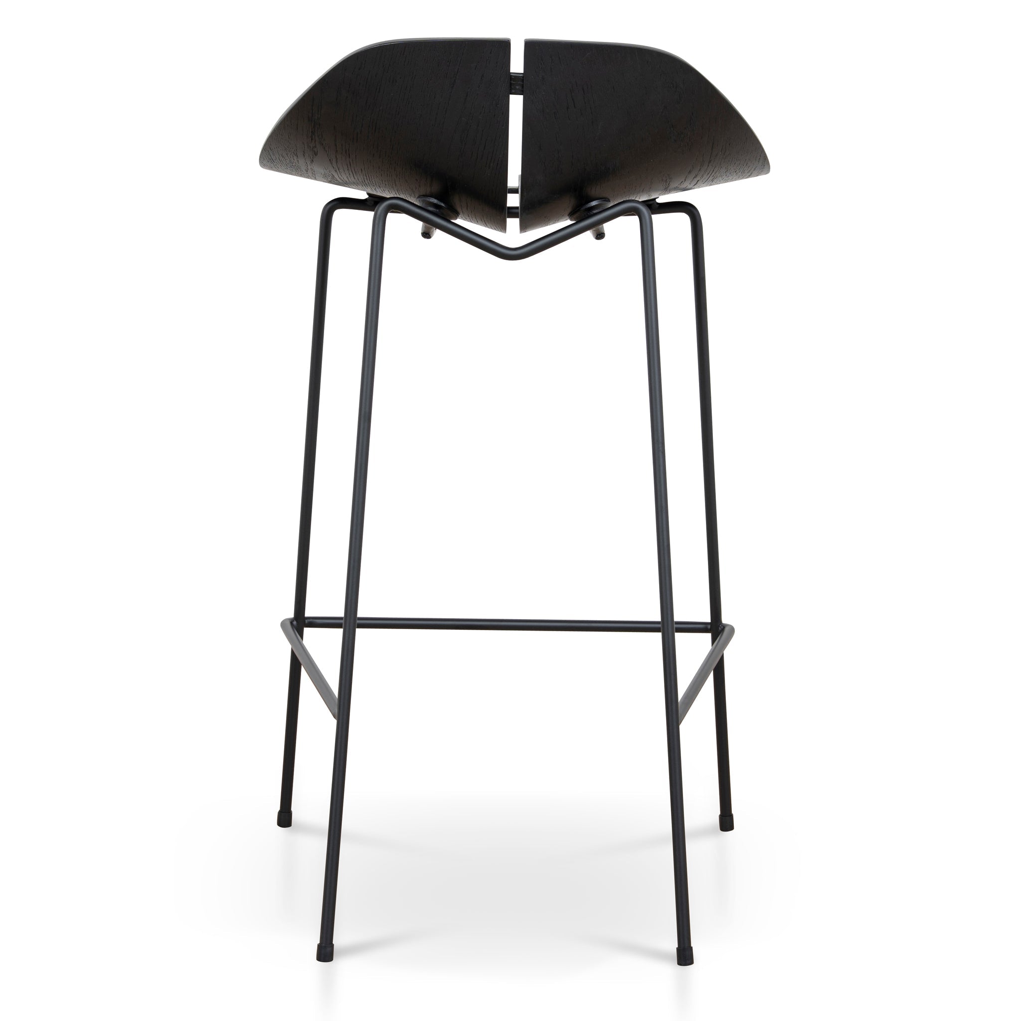 CBS10533-SU 65cm Bar Stool - Full Black