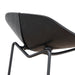 65cm Bar Stool - Full Black - image 7