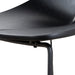 65cm Bar Stool - Full Black - image 10