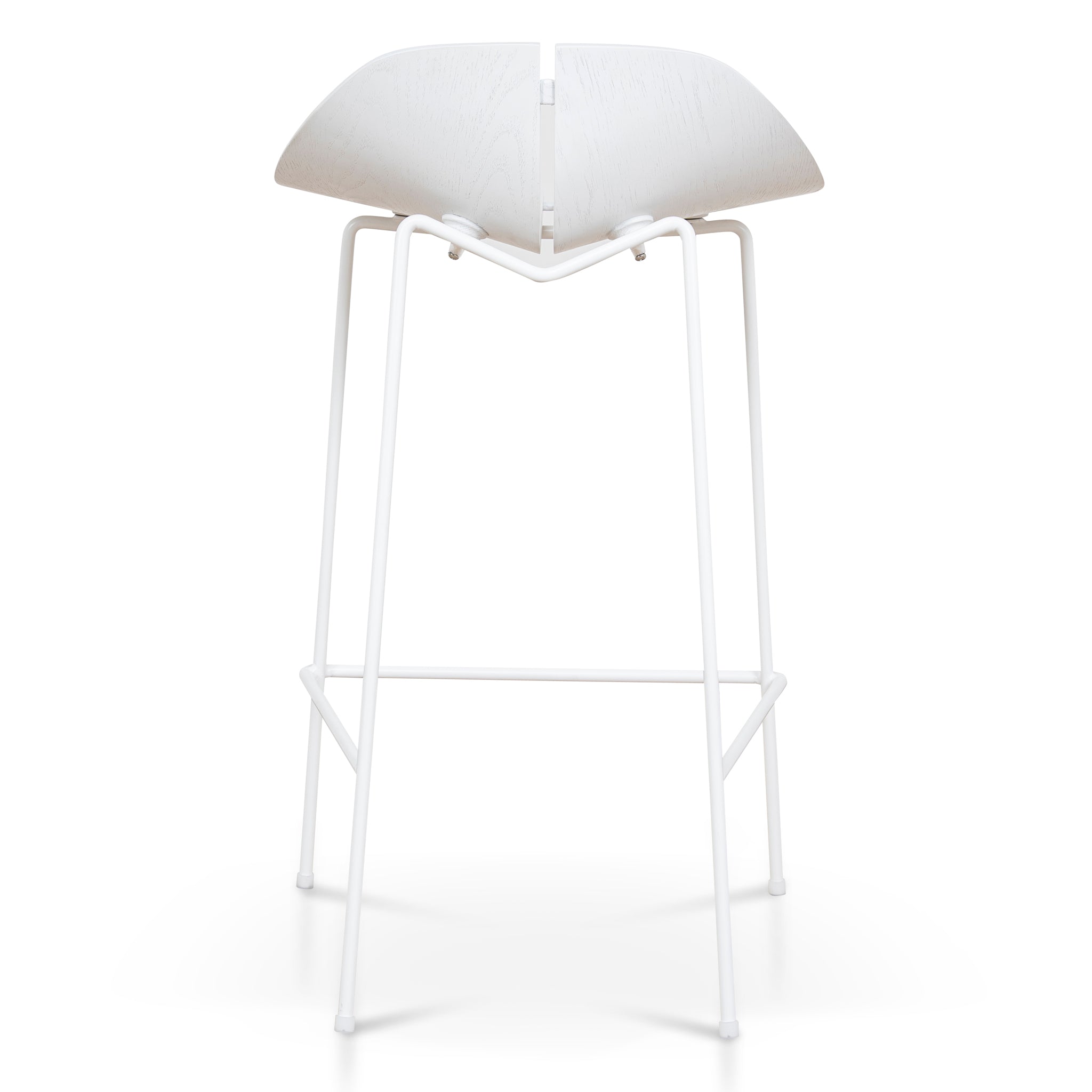 65cm Bar Stool - Full White - image 5